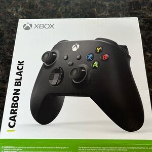 Xbox Carbon Black Controller - New